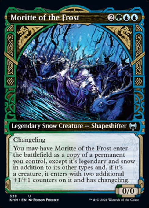 Moritte of the Frost (Showcase) (Kaldheim) Near Mint Foil