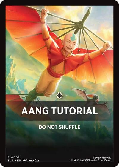 Aang Tutorial Theme Card (Avatar: The Last Airbender) Near Mint