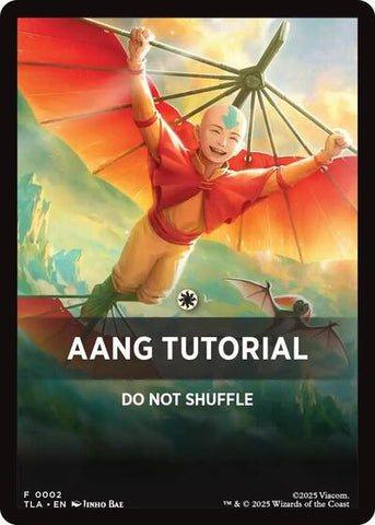 Aang Tutorial Theme Card (Avatar: The Last Airbender) Near Mint