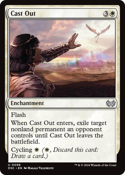 Cast Out (Commander: Duskmourn: House of Horror) Near Mint