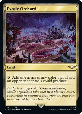 Exotic Orchard (Universes Beyond: Warhammer 40K) Near Mint