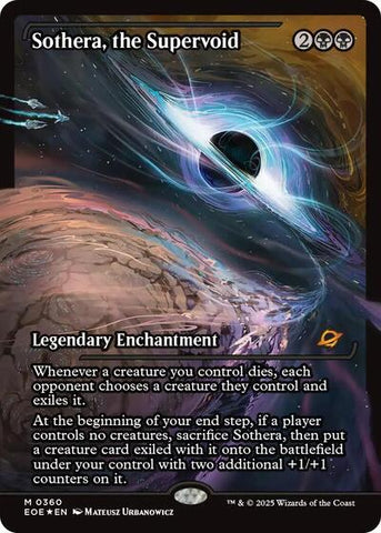 Sothera, the Supervoid (Showcase) (Edge of Eternities) Near Mint Foil