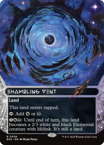 Shambling Vent (0038) (Borderless) (Stellar Sights) Near Mint