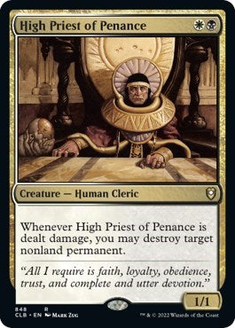 High Priest of Penance (Commander Legends: Battle for Baldur's Gate) Near Mint