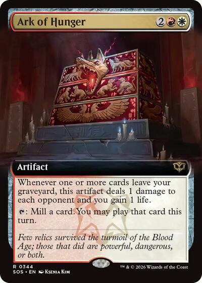 Ark of Hunger (Extended Art) (Secrets of Strixhaven) Near Mint
