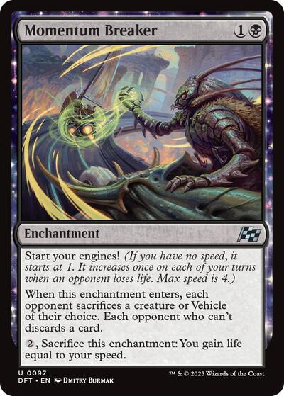 Momentum Breaker (Aetherdrift) Near Mint Foil