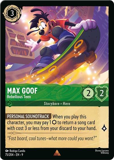 Max Goof - Rebellious Teen (Fabled) Near Mint