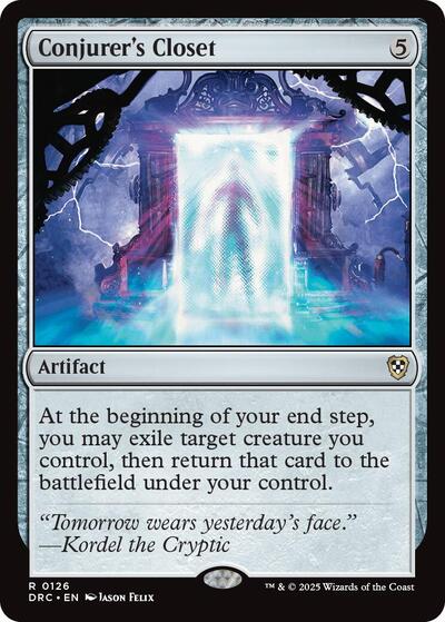 Conjurer's Closet (Commander: Aetherdrift) Near Mint