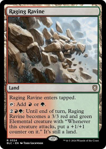 Raging Ravine (Commander: Bloomburrow) Near Mint