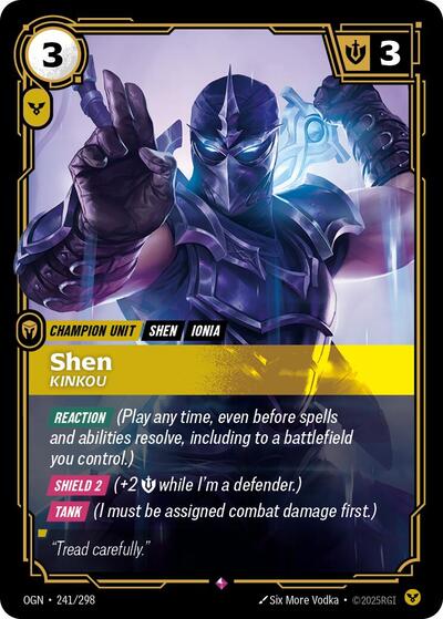 Shen Kinkou (Origins) Near Mint Foil