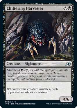 Chittering Harvester (Ikoria: Lair of Behemoths) Near Mint Foil