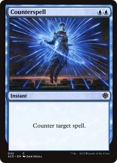 Counterspell (Commander 2022 Starter Decks) Near Mint