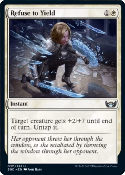 Refuse to Yield (Streets of New Capenna) Near Mint Foil