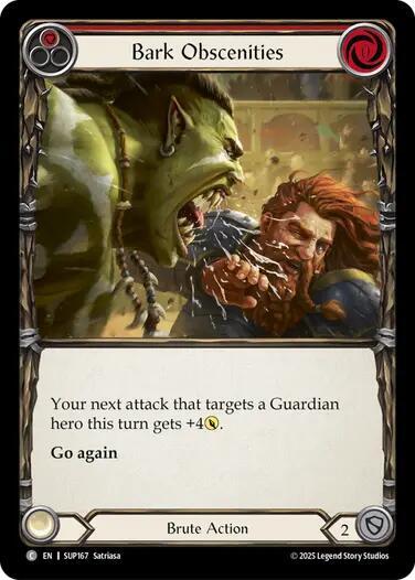 Bark Obscenities (Super Slam) Near Mint