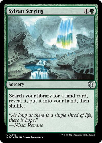 Sylvan Scrying (Commander: Modern Horizons 3) Near Mint