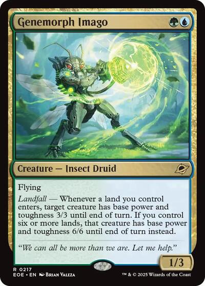 Genemorph Imago (Edge of Eternities) Near Mint Foil