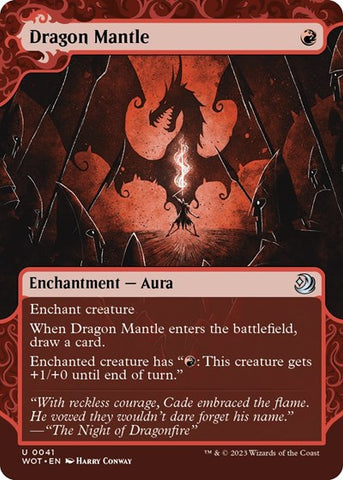 Dragon Mantle (Wilds of Eldraine: Enchanting Tales) Near Mint