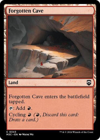 Forgotten Cave (Commander: Modern Horizons 3) Near Mint