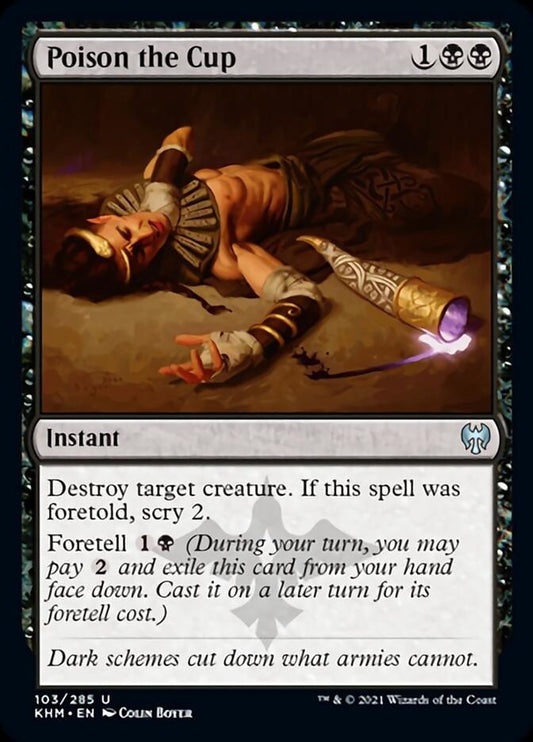 Poison the Cup (Kaldheim) Near Mint