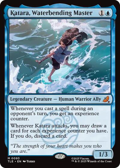 Katara, Waterbending Master (Avatar: The Last Airbender: Eternal-Legal) Near Mint Foil