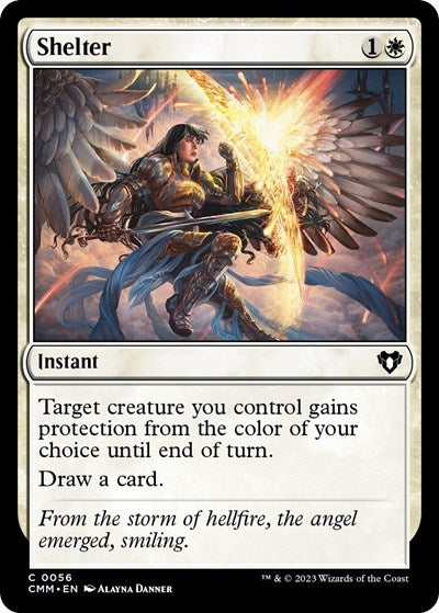 Shelter (Commander Masters) Near Mint Foil