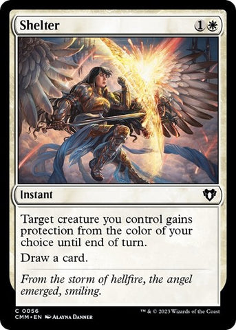 Shelter (Commander Masters) Near Mint Foil