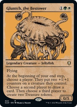 Gluntch, the Bestower (Showcase) (Commander Legends: Battle for Baldur's Gate) Near Mint