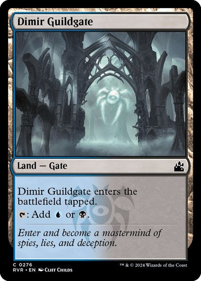 Dimir Guildgate (Ravnica Remastered) Near Mint