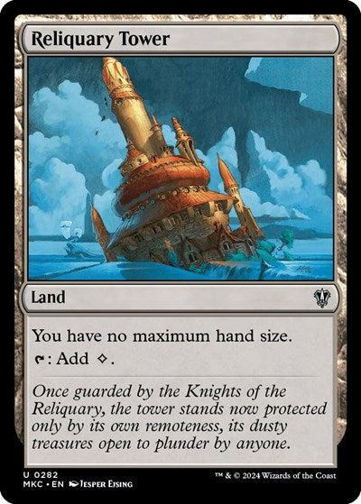 Reliquary Tower (Commander: Murders at Karlov Manor) Near Mint