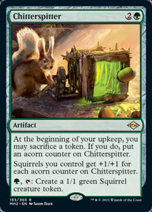Chitterspitter (Modern Horizons 2) Near Mint Foil