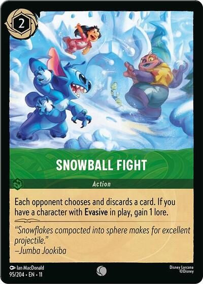 Snowball Fight (Winterspell) Near Mint Cold Foil
