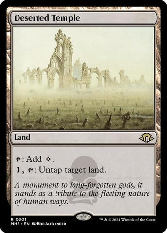 Deserted Temple (Modern Horizons 3) Near Mint