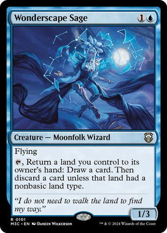 Wonderscape Sage (Commander: Modern Horizons 3) Near Mint