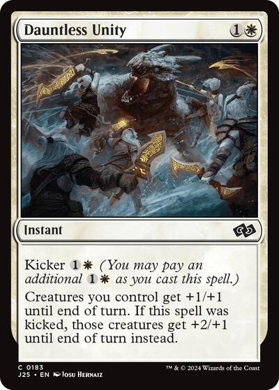 Dauntless Unity (Foundations Jumpstart) Near Mint