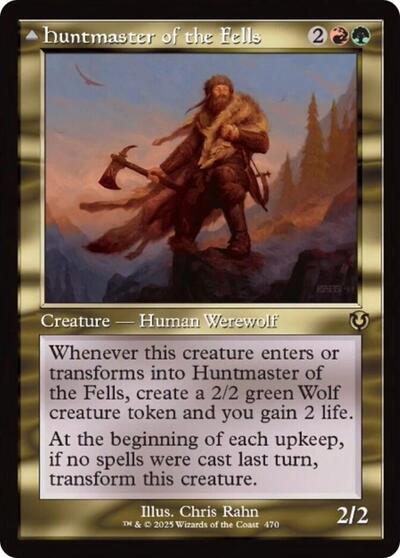 Huntmaster of the Fells (Retro Frame) (Innistrad Remastered) Near Mint
