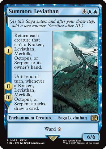 Summon: Leviathan (Universes Beyond: FINAL FANTASY) Near Mint