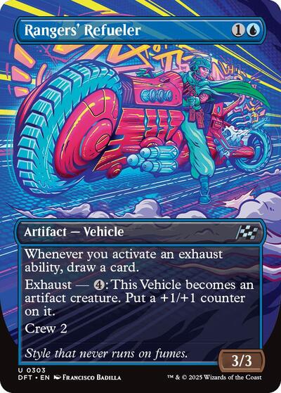 Rangers' Refueler (Borderless) (Aetherdrift) Near Mint Foil