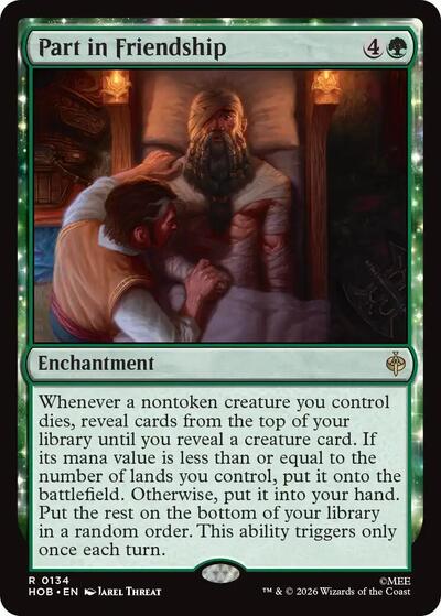 Part in Friendship (The Hobbit) Near Mint Foil