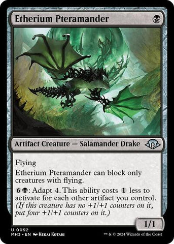 Etherium Pteramander (Modern Horizons 3) Near Mint Foil