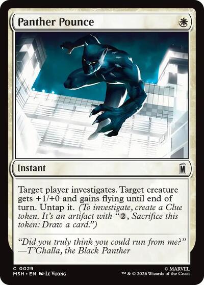 Panther Pounce (Marvel Super Heroes) Near Mint