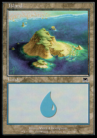 Island (337) (Onslaught) Near Mint