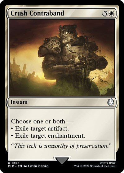 Crush Contraband (Universes Beyond: Fallout) Near Mint