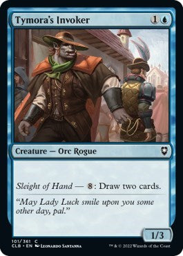 Tymora's Invoker (Commander Legends: Battle for Baldur's Gate) Near Mint Foil