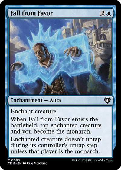 Fall from Favor (Commander Masters) Light Play Foil