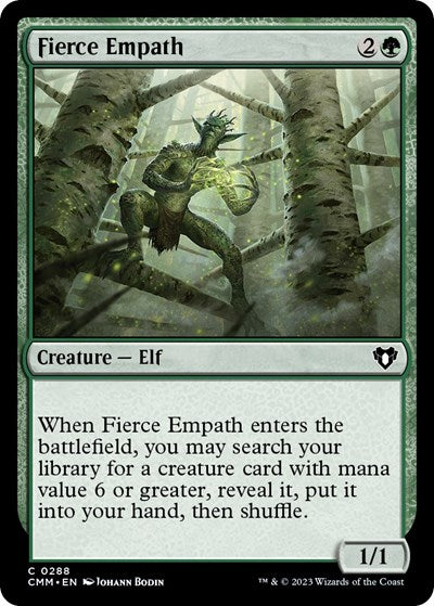Fierce Empath (Commander Masters) Near Mint Foil