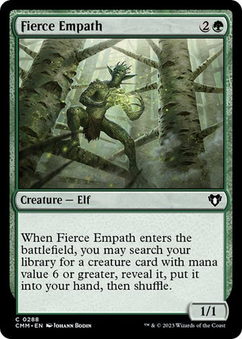 Fierce Empath (Commander Masters) Near Mint Foil