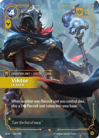 Viktor Leader (Origins) Near Mint Foil