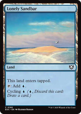 Lonely Sandbar (Commander: Edge of Eternities) Near Mint