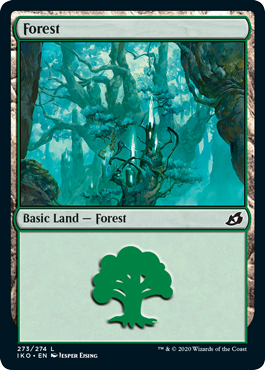 Forest (273) (Ikoria: Lair of Behemoths) Near Mint Foil