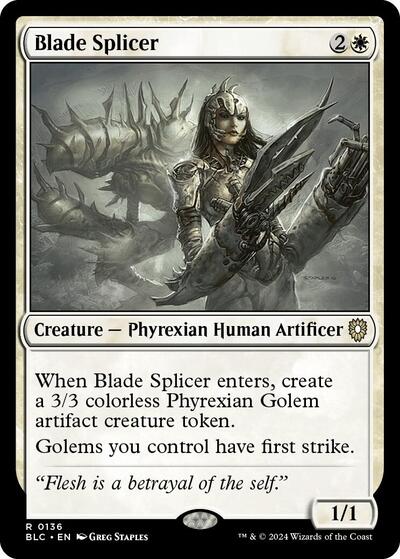 Blade Splicer (Commander: Bloomburrow) Near Mint